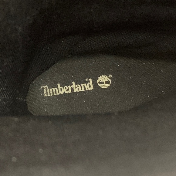 Timberland Chas St Black Leather & Suede Knee High Riding Boots Size 6.5 - Picture 7 of 15